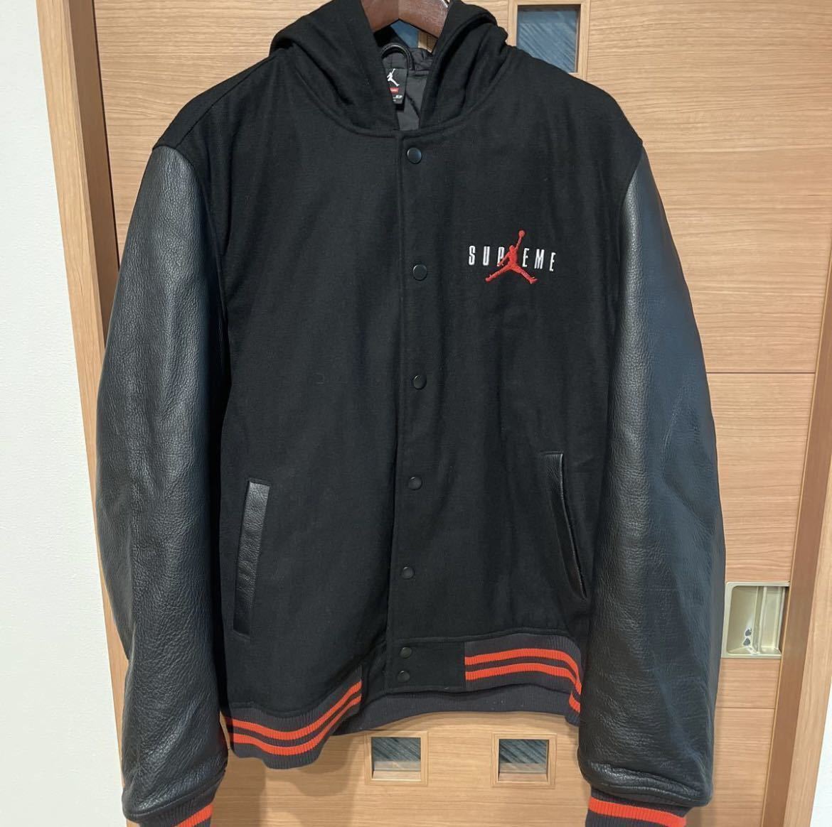 Supreme JORDAN Hooded Varsity Jacket