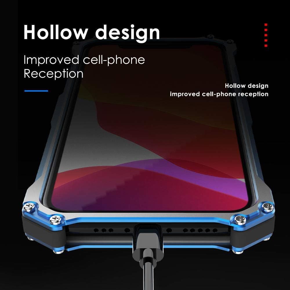 ガンダム iphone12 Pro /iPhone 12 ケース アイフォン12プロ ケース バンパー最強 アルミ合金カバー金属メタルフレーム 頑丈格好いい_画像6
