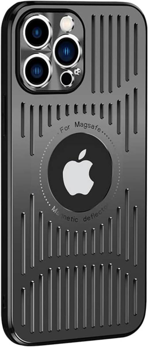 iphone15 Pro iphone15 iPhone 15Plus ケース Magsafe充電対応 スマホ 放熱 冷却ケース 薄型 マグネット搭載 アイフォン15プロ 用 カバーの画像2
