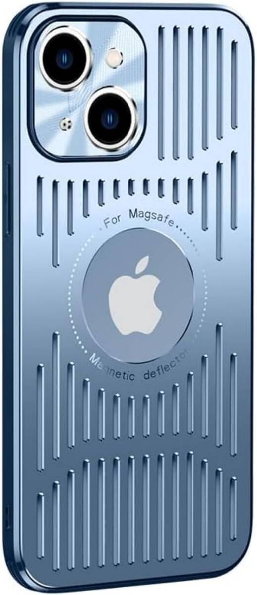 iphone15 Pro iphone15 iPhone 15Plus ケース Magsafe充電対応 スマホ 放熱 冷却ケース 薄型 マグネット搭載 アイフォン15プロ 用 カバーの画像1