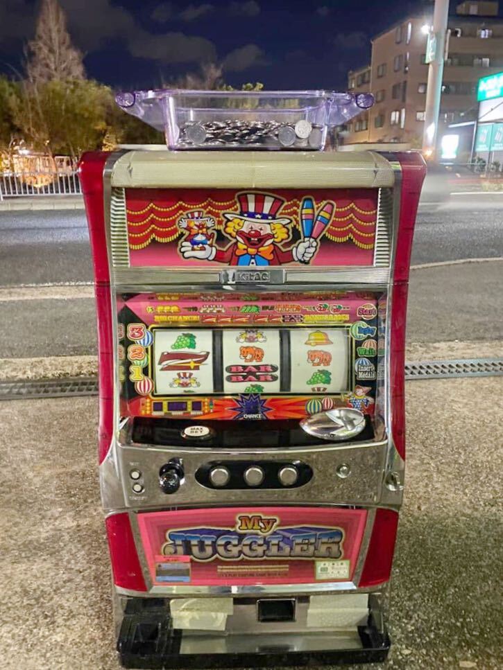 Yahoo!オークション - D8756 初代 マイジャグラー パチスロ Yahoo!オークション - D8756 初代 マイジャグラー パチスロ