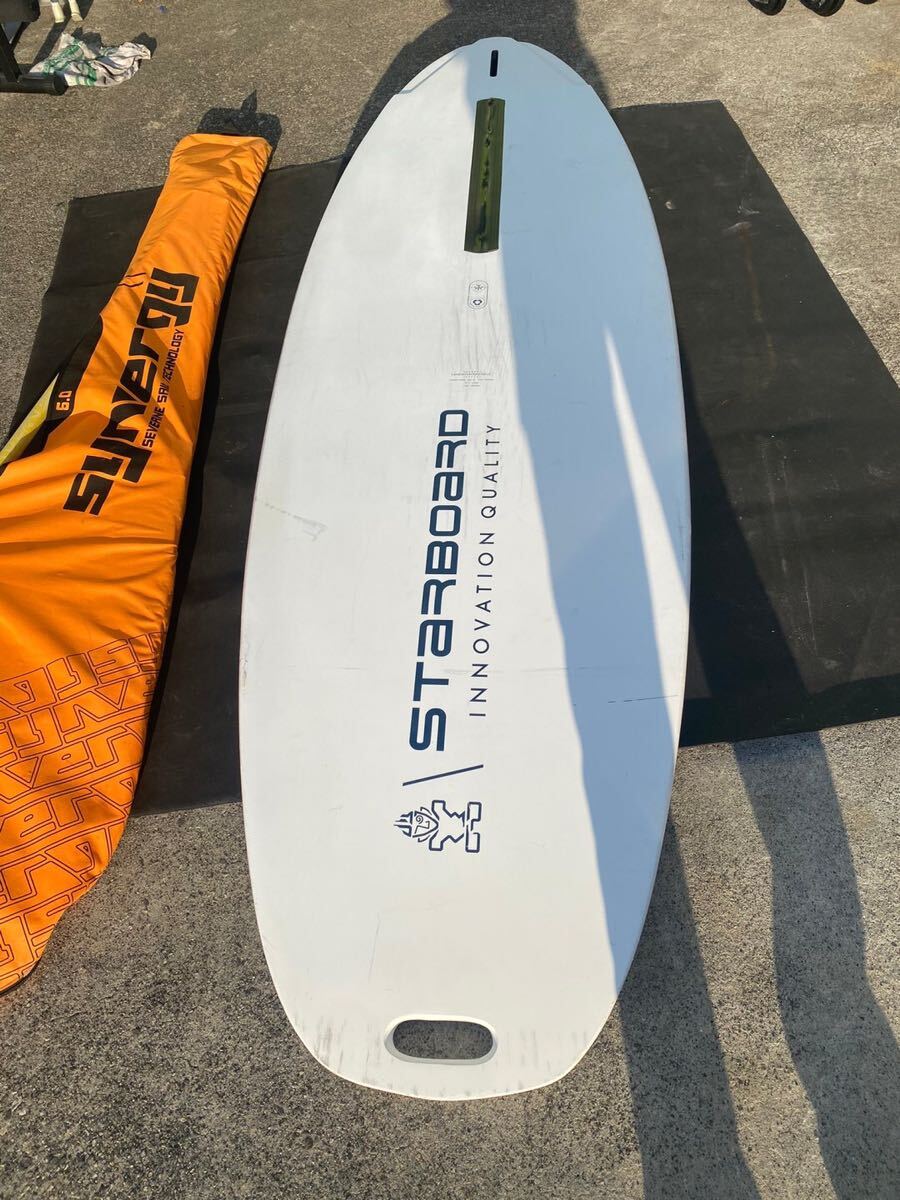 ○EW8735 STARBOARD GO Wind surfer ウィンドサーフィン 165○_画像6