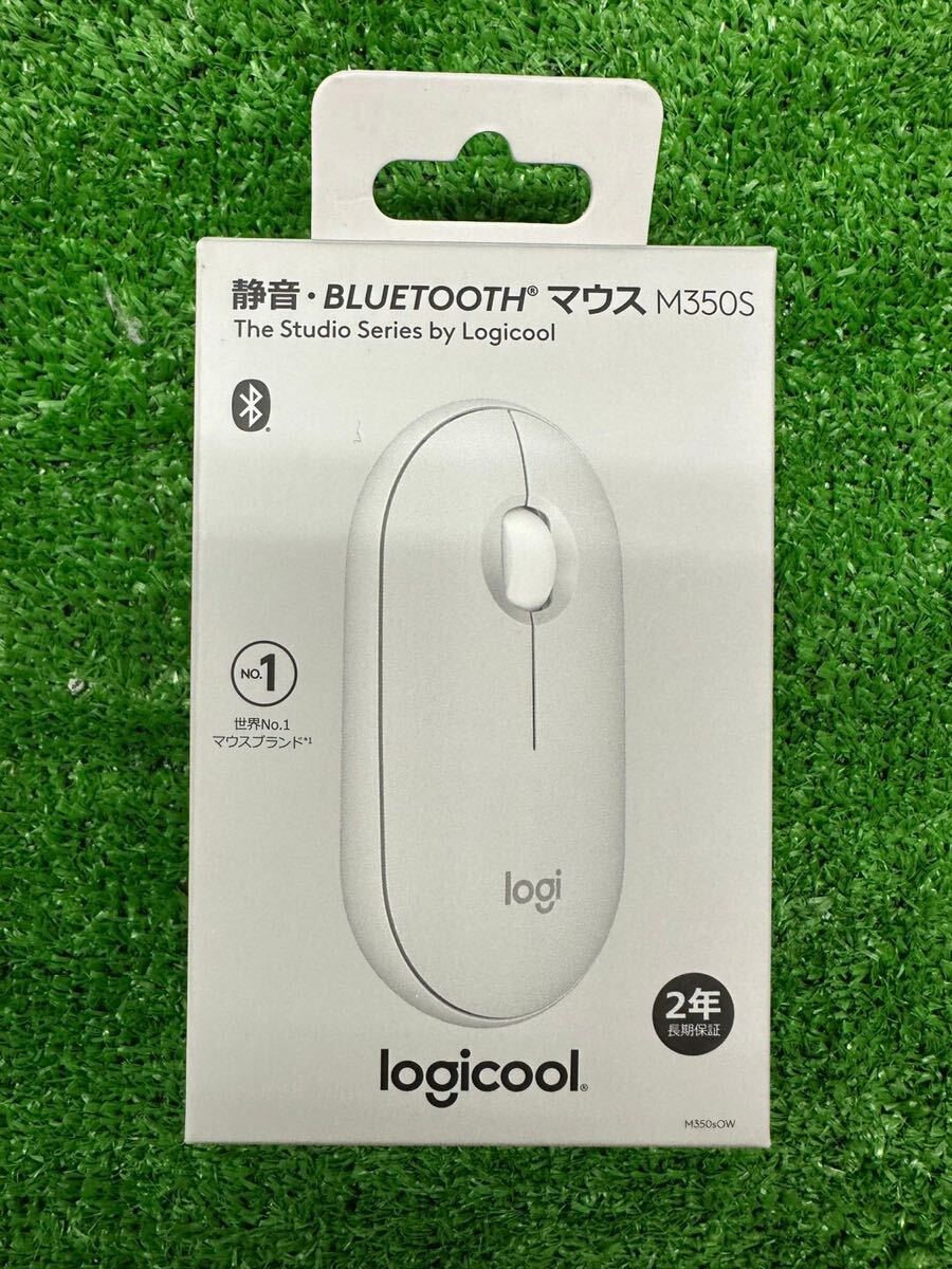○GW8706 Logicool ロジクール ワイヤレスマウス Pebble mouse2 M350S○の画像1