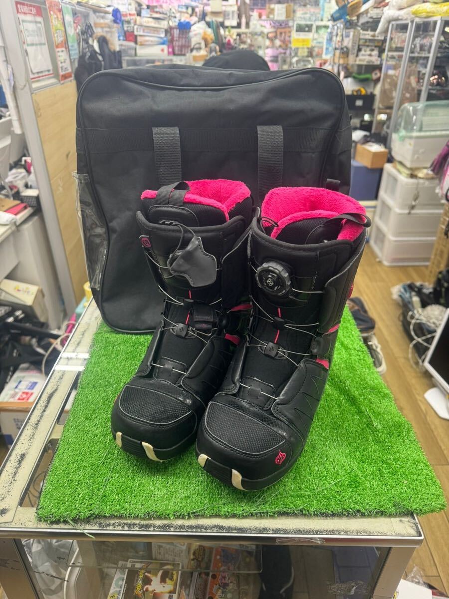 豊富な商品から ○EW8674 SALOMON BOA スノーボードブーツ 24.5cm○ 24.5cm