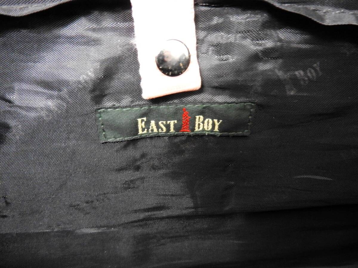 EASTBOY イーストボーイ スクールバッグ 通学かばん 学生かばん 肩掛け 合皮 フェイクレザー ダークブラウンの画像9