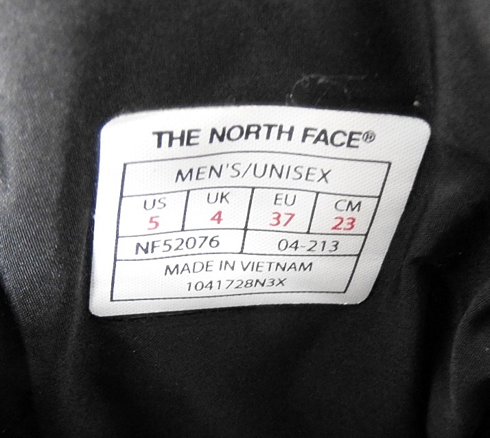 THE NORTH FACE ノースフェイス NF52076 ヌプシブーティ 23cm スノーブーツ ショート ブラウン_画像8