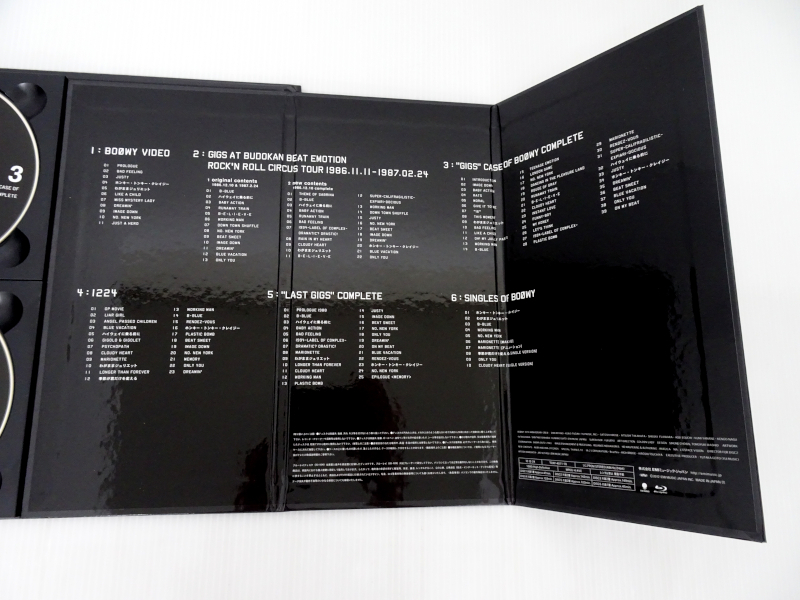 BOOWY / Blu-ray COMPLETE (完全限定生産盤)(Blu-ray 6枚組) BOφWYの画像4