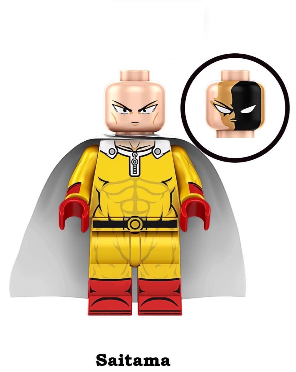 レゴ互換 ワンパンマン キャラクター8体セット ミニフィグ フィギュア ブロック