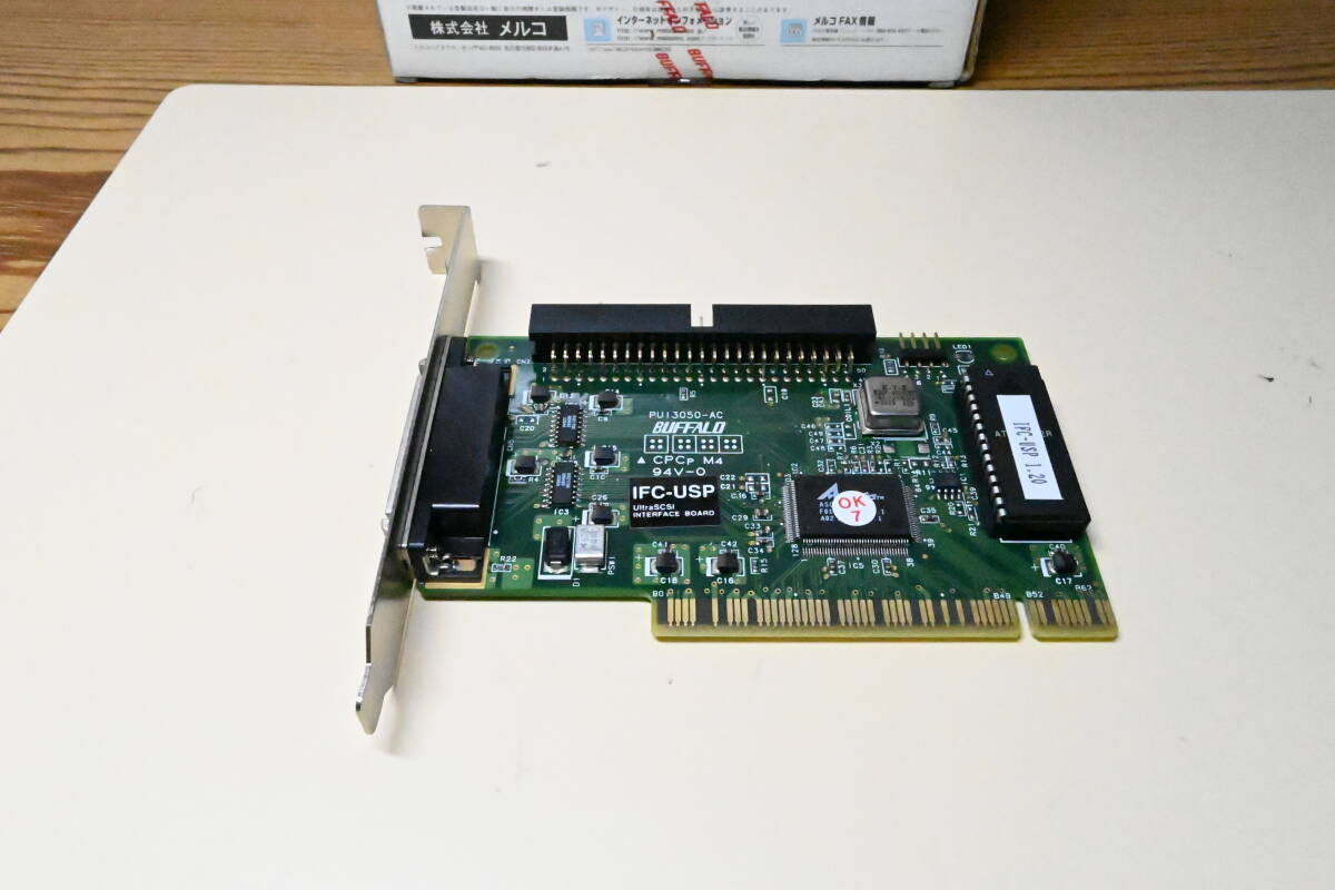 PC-9821利用可能　SCSI インターフェイスボード　メルコ BAFFALO IFC-USP_画像3