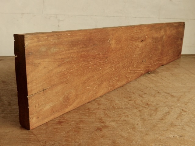 オールドチークの板材 約1000×190×32~33 チーク古材 ベンチ天板 棚板 看板板 天板 oldteak 0324_画像4