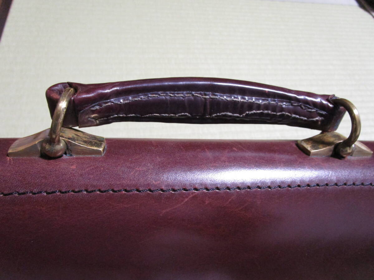 ETTINGERetinga- regular price 264,000 jpy bar Lynn ton briefcase b ride ru leather business bag bag 