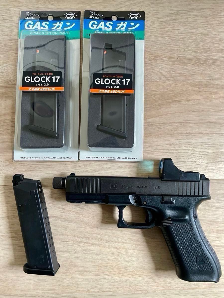 初速84m/s 美品 東京マルイG17 gen5 内外コンプリートカスタム 初速84m/s 美品 東京マルイG17 gen5 内外コンプリートカスタム