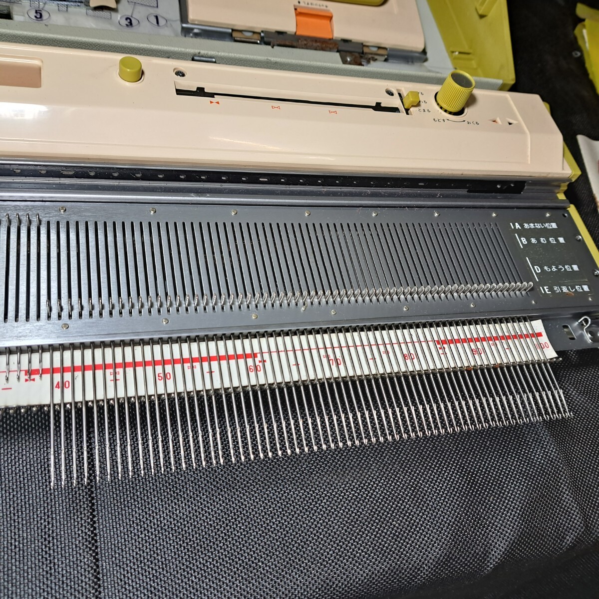 編み機、編機、ブラザー編機、ブラザー編み機パリエ5 KH-850!整備済品、選針良好、付属品関係欠品無し!|代購幫