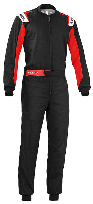 特価！スパルコ新品■Kart Suit レーシングカート 走行会 レーシングスーツ SPARCO SUIT■ROOKIE（ルーキー)ブラックレッドの画像2