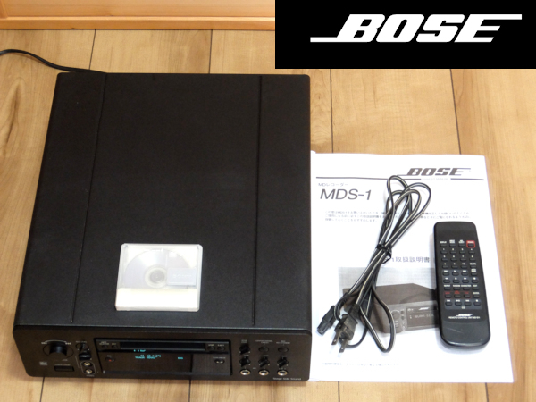 *01 work properly beautiful goods service completed BOSE MDS-1 multifunction type deck original remote control / owner manual / power cord / new goods MD attaching *