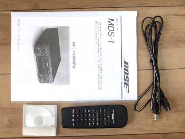 *01 work properly beautiful goods service completed BOSE MDS-1 multifunction type deck original remote control / owner manual / power cord / new goods MD attaching *