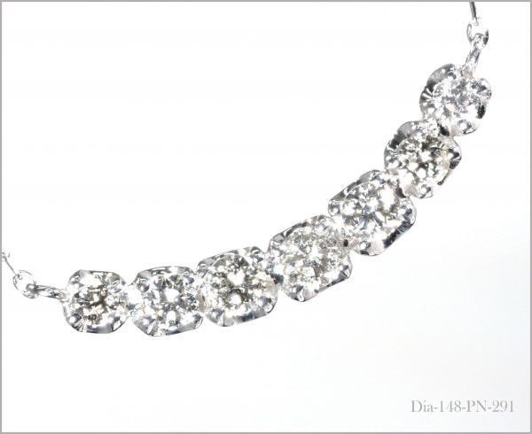 【格安】ダイヤモンド ネックレス 0.30ct PT850 プラチナ製品 国内生産 限定 2211の画像1