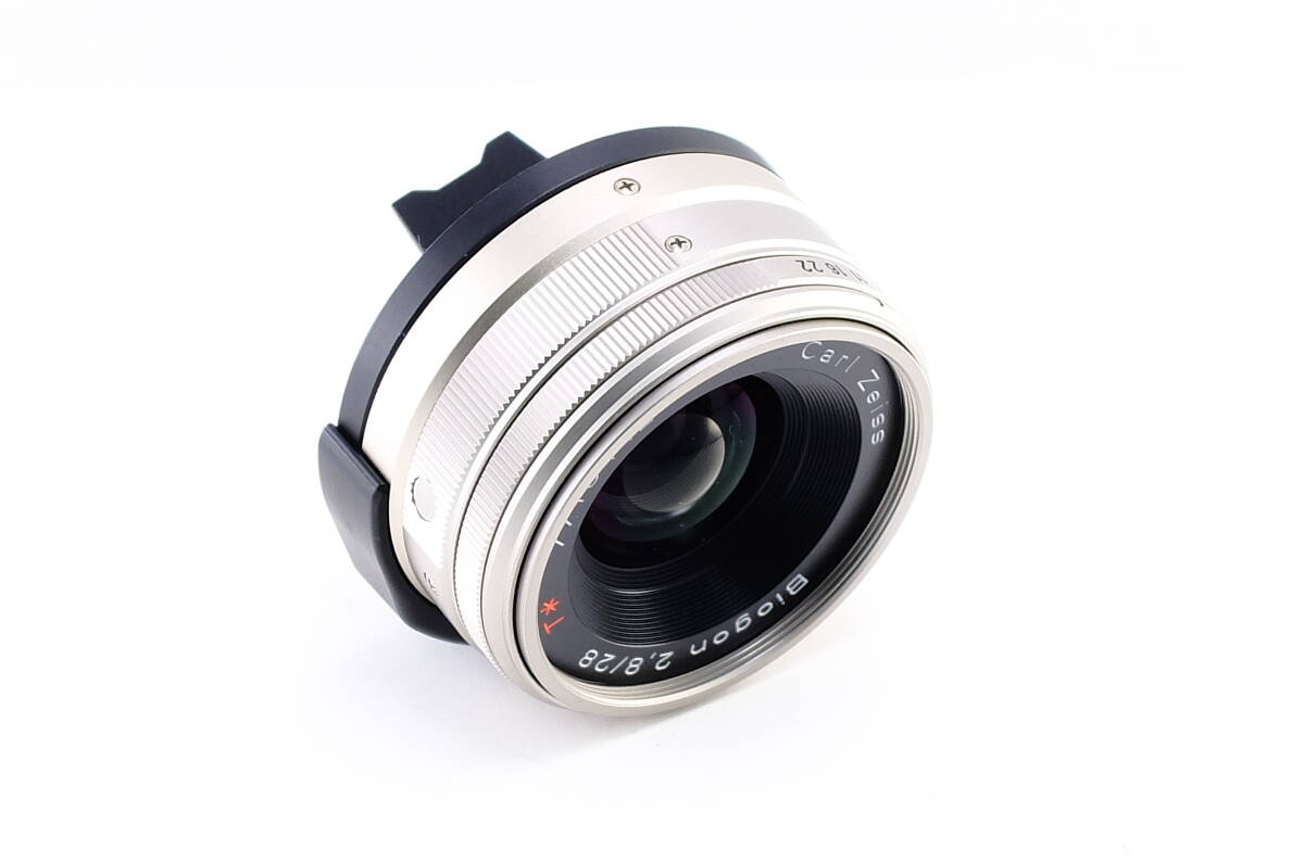 【E01C】【売り切り】CONTAX コンタックス Carl Zeiss Biogon T* 28mm F2.8 G1 G2用 Gマウント AF 単焦点レンズ_画像3