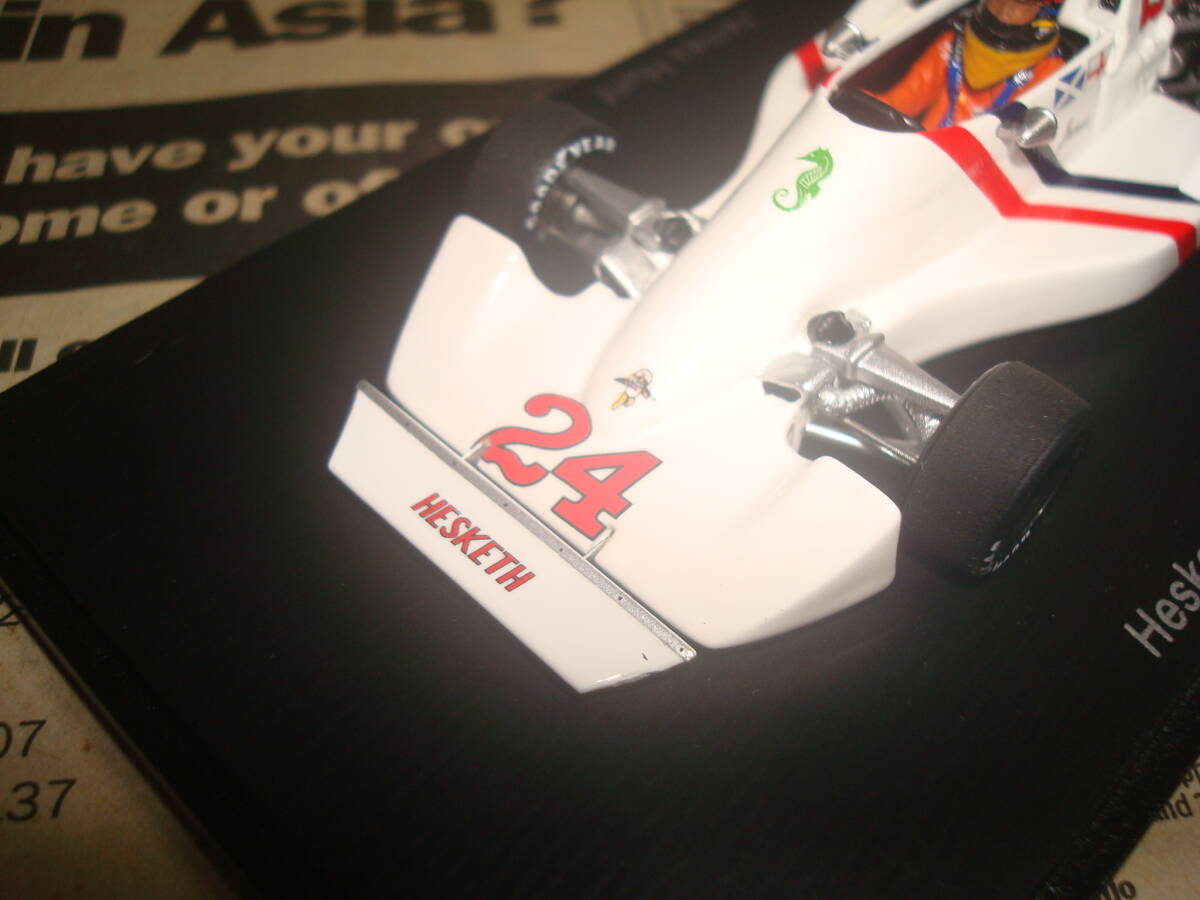 ★☆ヘスケス 308C フォード 1975年 イタリアGP J.ハント スパーク 1/43 Hesketh 308C Ford J.Hunt☆★の画像2