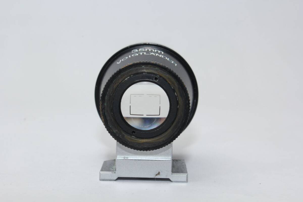 ☆Voigtlander フォクトレンダー 35mm ビューファインダー View Finder 　メタルM　ブラック_画像4