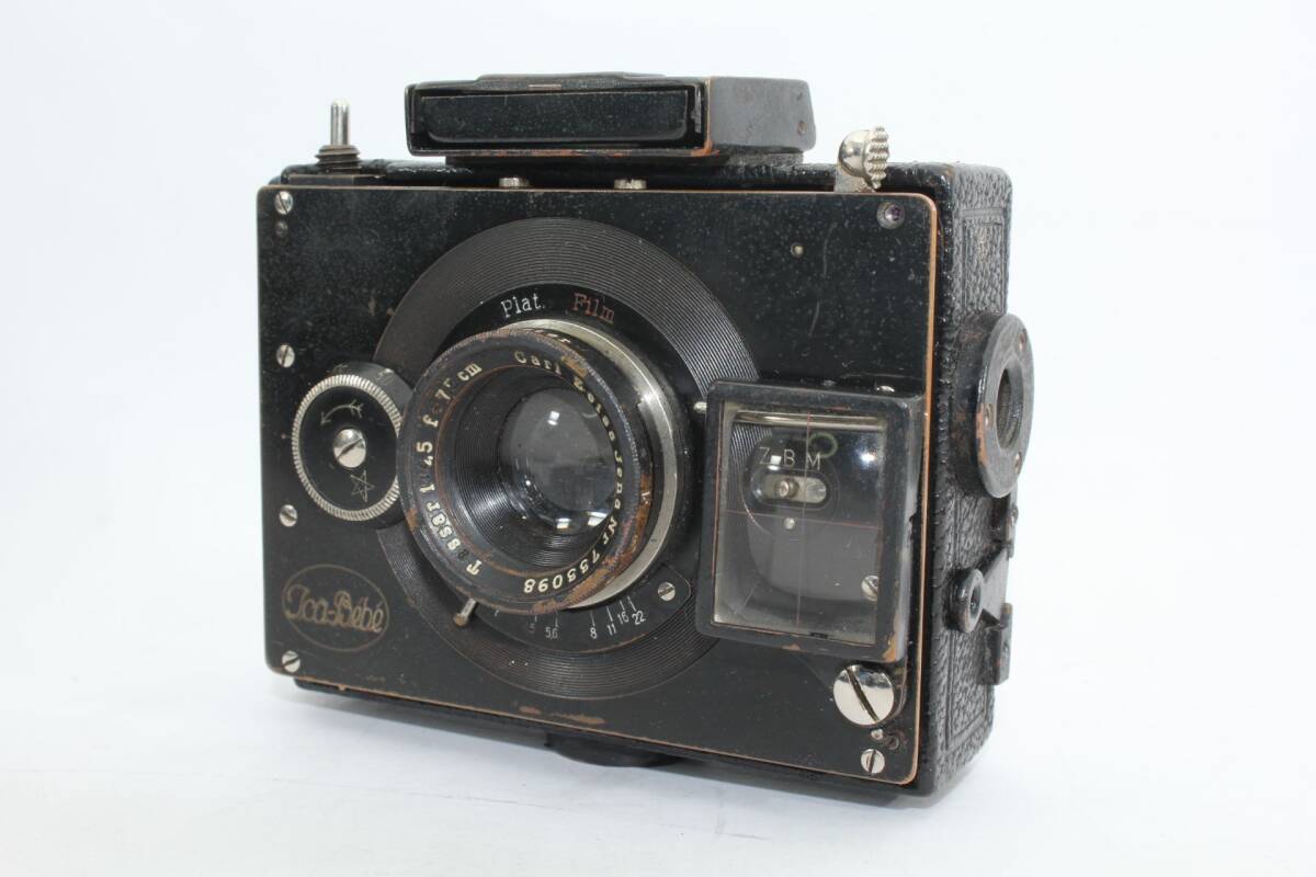 ★ZEISS IKON ツァイスイコン ・ Carl Zeiss Jena Sonner 1:4.5　 f=7.5cm　専用ケース　その他付属品有　超希少　アンティーク　_画像2