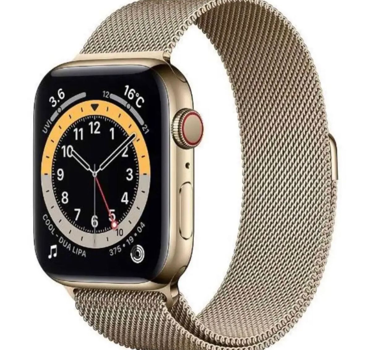 最安値美品Apple Watch Series Cellularモデル 金属ステンレス44mm  ステンレス ゴールド