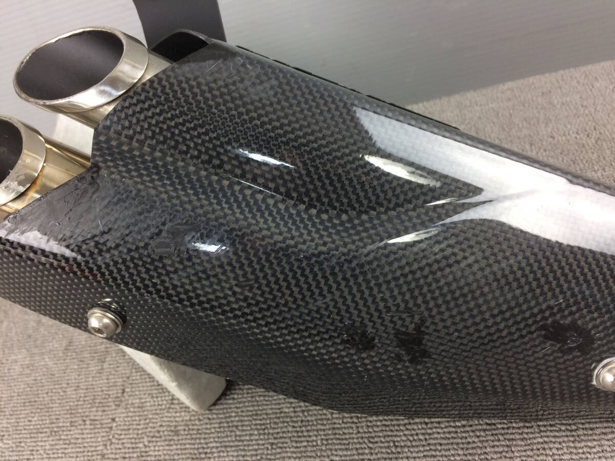 管理番号03465 YZF-R25 R3 MT25 MT03 PRUNUS プラナス サクラ工業  スリップオン サイレンサー マフラー JMCAの画像3