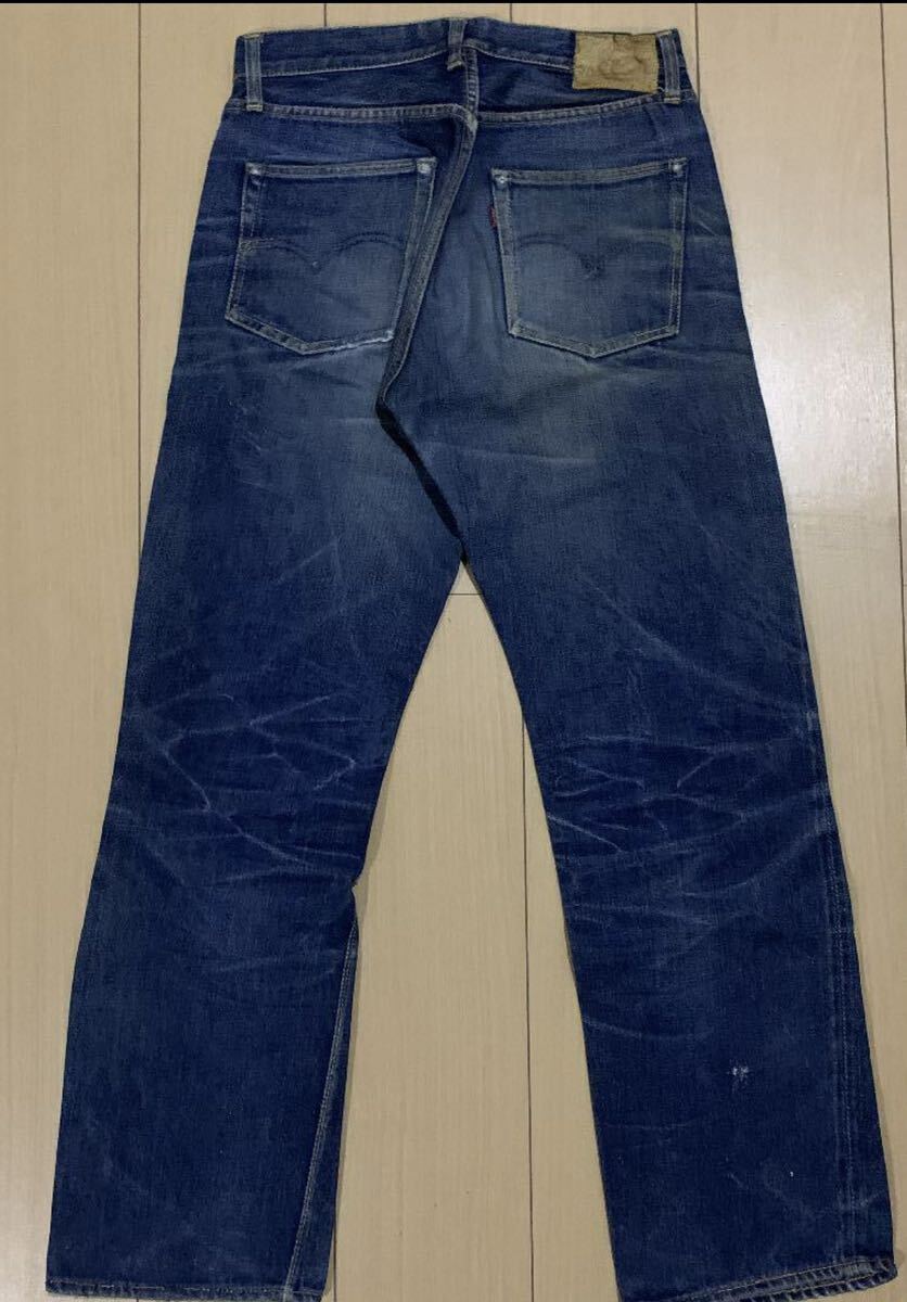 LEVIS リーバイス 501XX 革パッチ（1953〜1954年）オリジナル 両面赤タブ 29インチの画像9