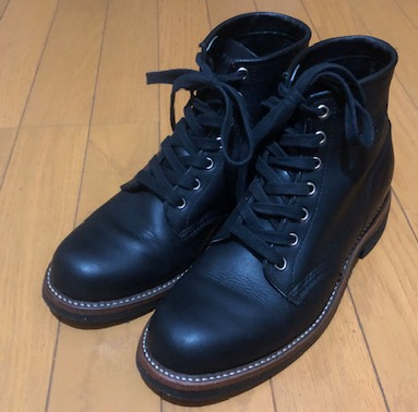 CHIPPEWA チペワ 6'サービスブーツ 6インチ 1901M24 BLACK サイズ71/2 25.5cm