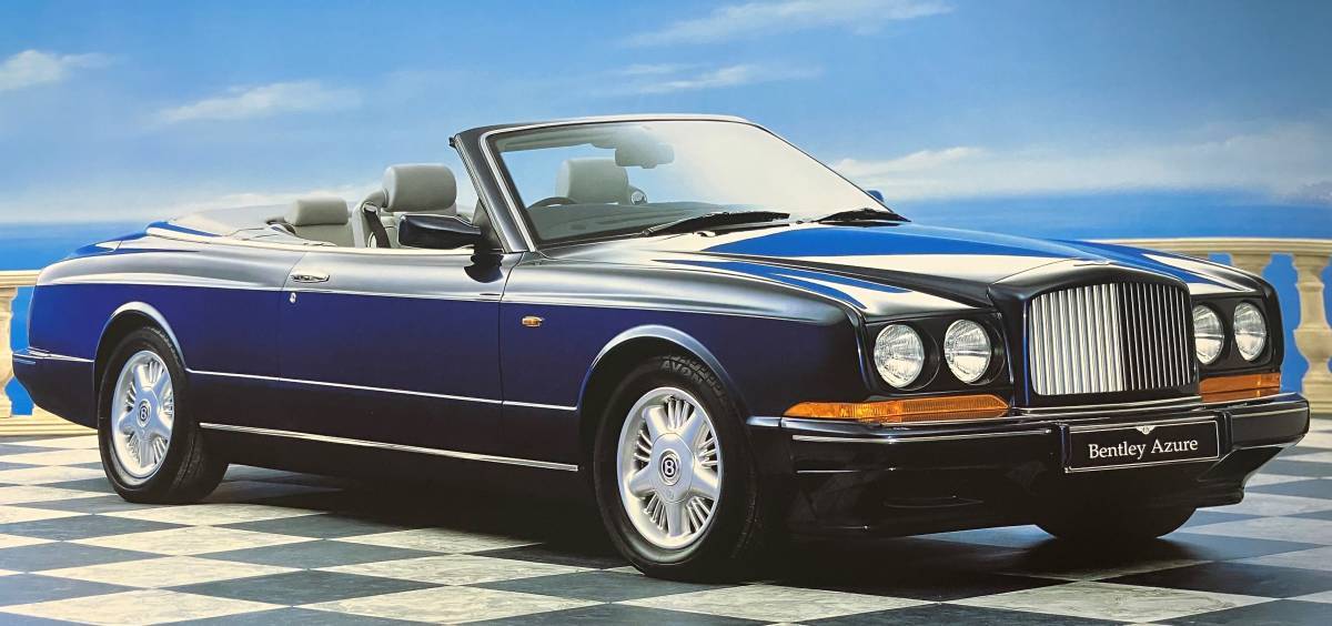  English version Bentley turbo R* brooklands * Continental R* azur catalog (95 year )