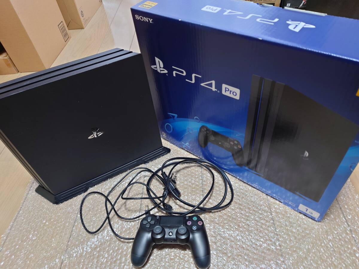 PlayStation4 Pro 1TB CUH-7100B ジェットブラック プレイステーション4 PS4_画像1