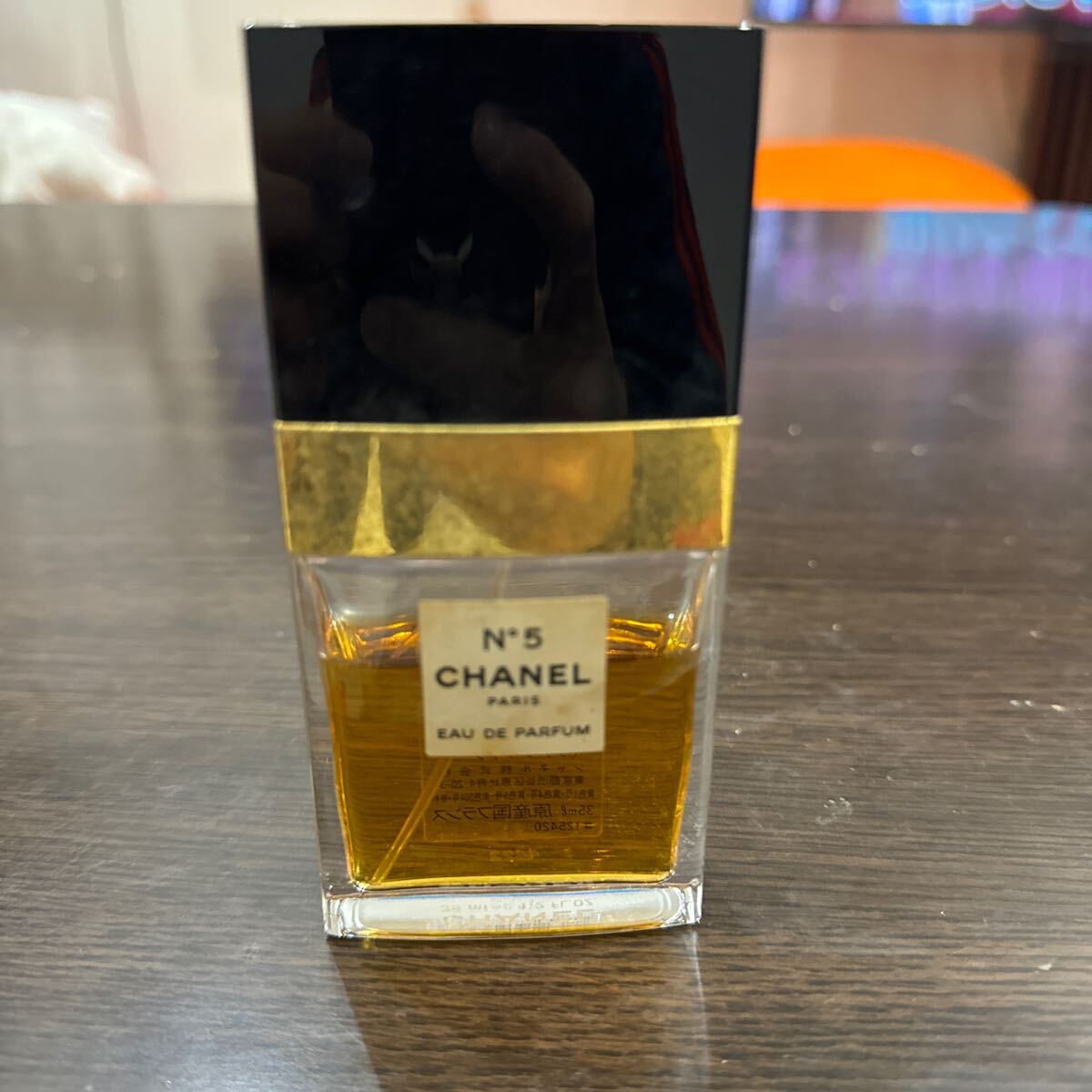 残3分の2ぐらい　シャネル　ＣＨＡＮＥＬ　Ｎ°５　オードパルファム　ヴァポリザター　３５ｍｌ_画像1