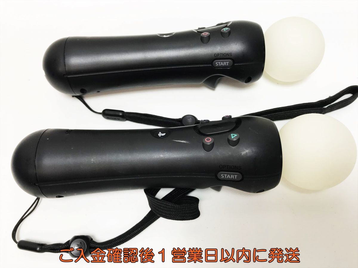 【1円】SONY PlayStation Move モーションコントローラ まとめ売り 2個セット 未検品ジャンク CECH-ZCM2J M02-211ym/F3_画像2