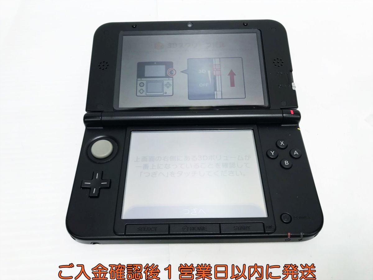 【1円】ニンテンドー3DSLL 本体 セット モンスターハンター4 スペシャルパック ゴア・マガラブラック 初期化/動作確認済 L03-537yk/F3_画像4