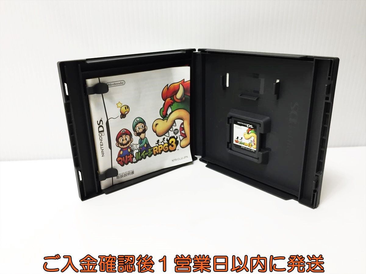 【1円】任天堂 Nintendo DS マリオ＆ルイージRPG3 ゲームソフト 1A0207-114yt/G1_画像3