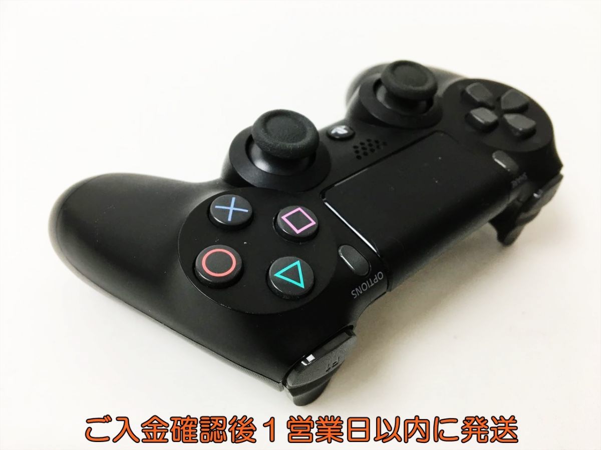 【1円】PS4 純正 ワイヤレスコントローラー DUALSHOCK4 ブラック 未検品ジャンク SONY Playstation4 プレステ4 J06-521rm/F3_画像4