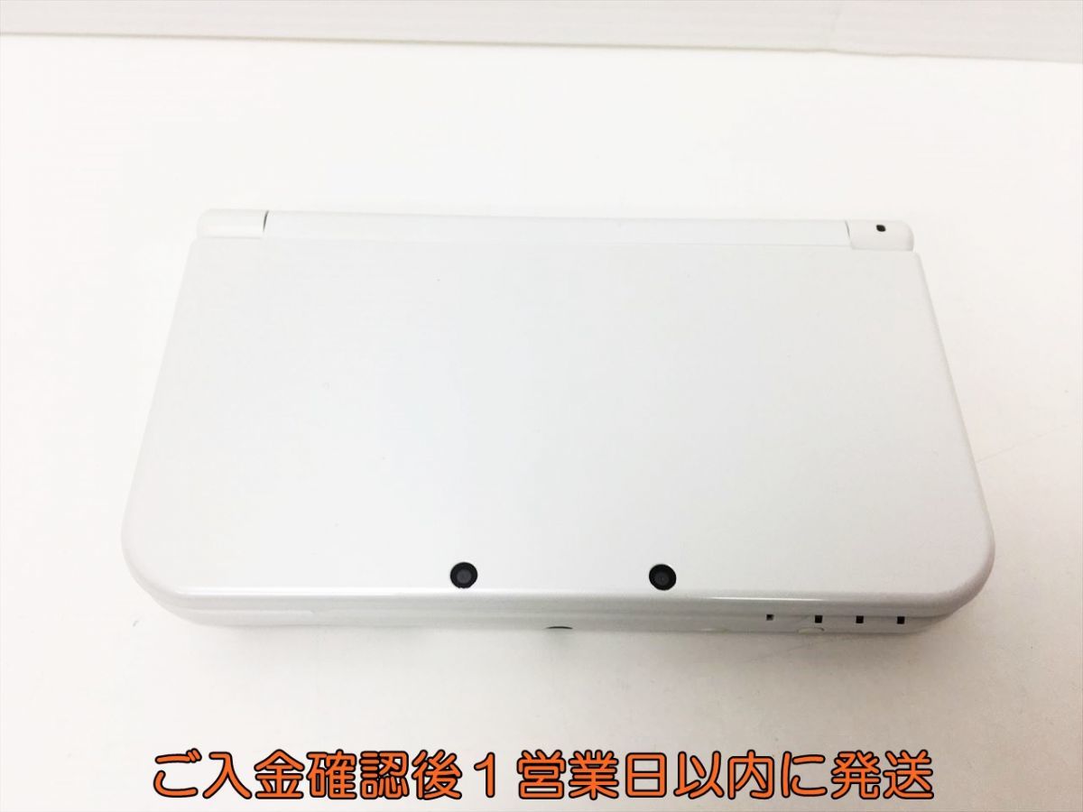 【1円】Newニンテンドー3DSLL 本体 ホワイト 任天堂 RED-001 動作確認済 3DS LL J06-550rm/F3_画像1