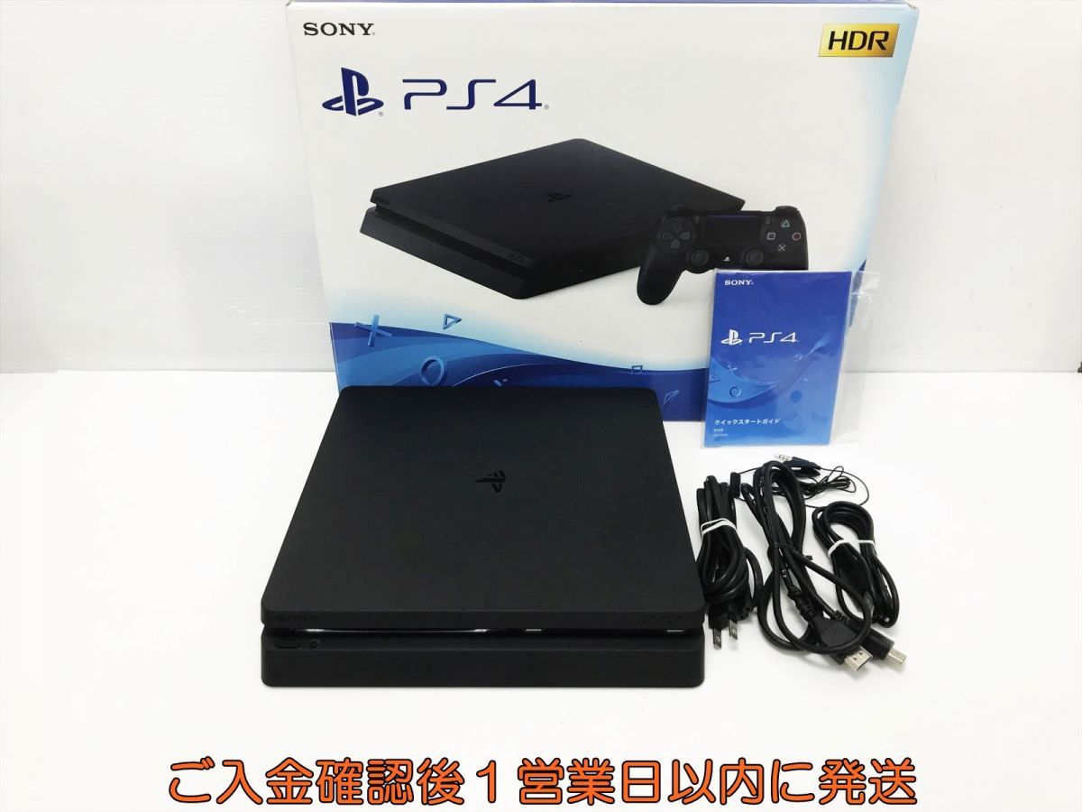 1円】PS4 本体/箱 セット 500GB ブラック SONY PlayStation4 CUH-2200A