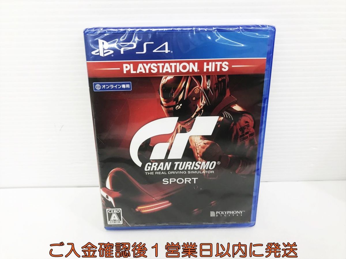 新品 PS4 グランツーリスモSPORT PlayStation Hits ゲームソフト 未開封 1A0403-470kk/G1_画像1