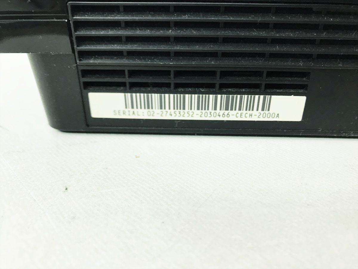 【1円】PS3 本体/箱 セット 120GB ブラック SONY PlayStation3 CECH-2000A 初期化済 未検品ジャンク DC08-384jy/G4_画像5