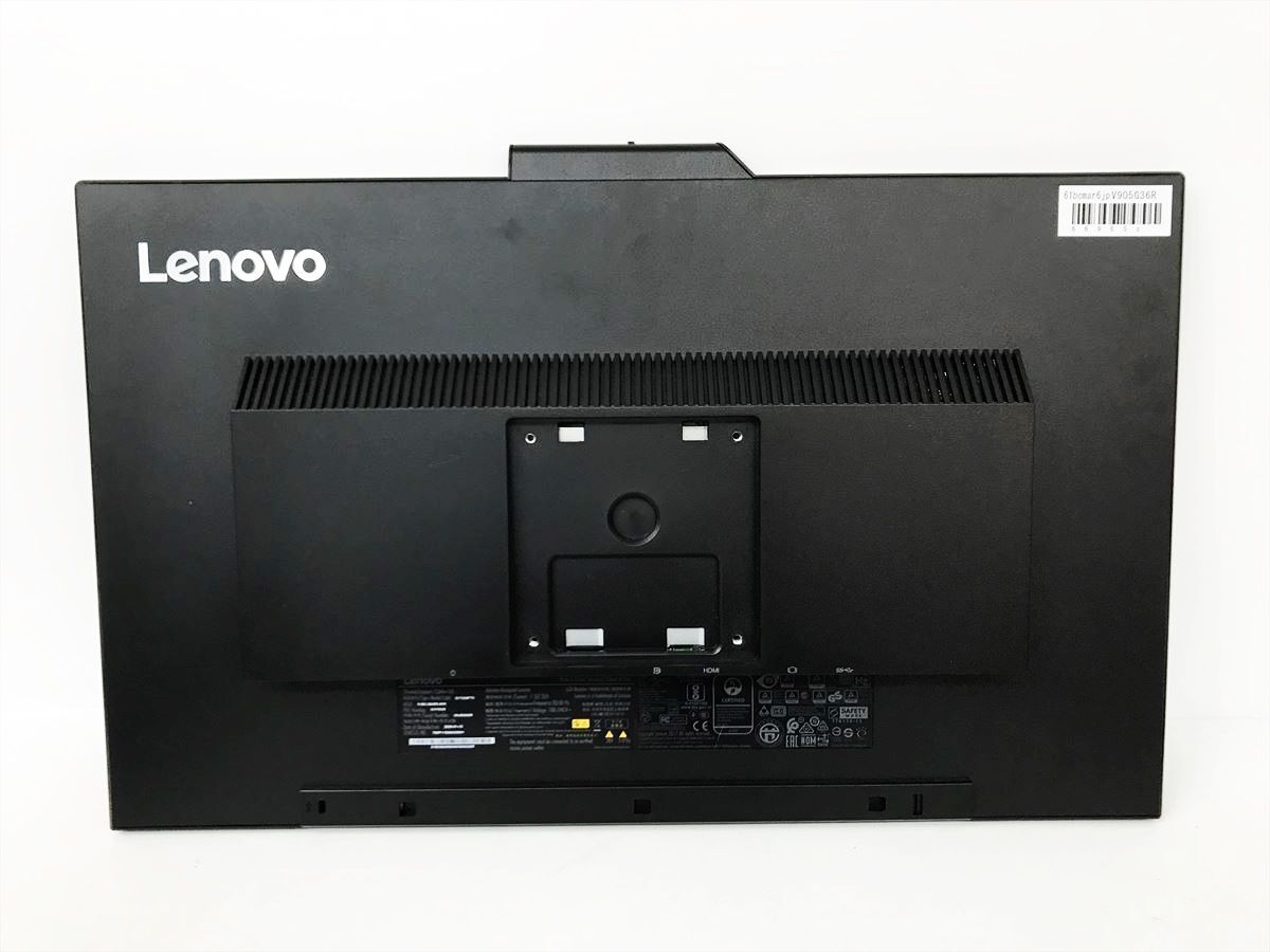【1円】Lenovo ThinkVision T24v-10 23.8型ワイド FHD VOIP カメラ付きモニター 動作確認済 DP HDMI USB DC06-240jy/G4_画像3
