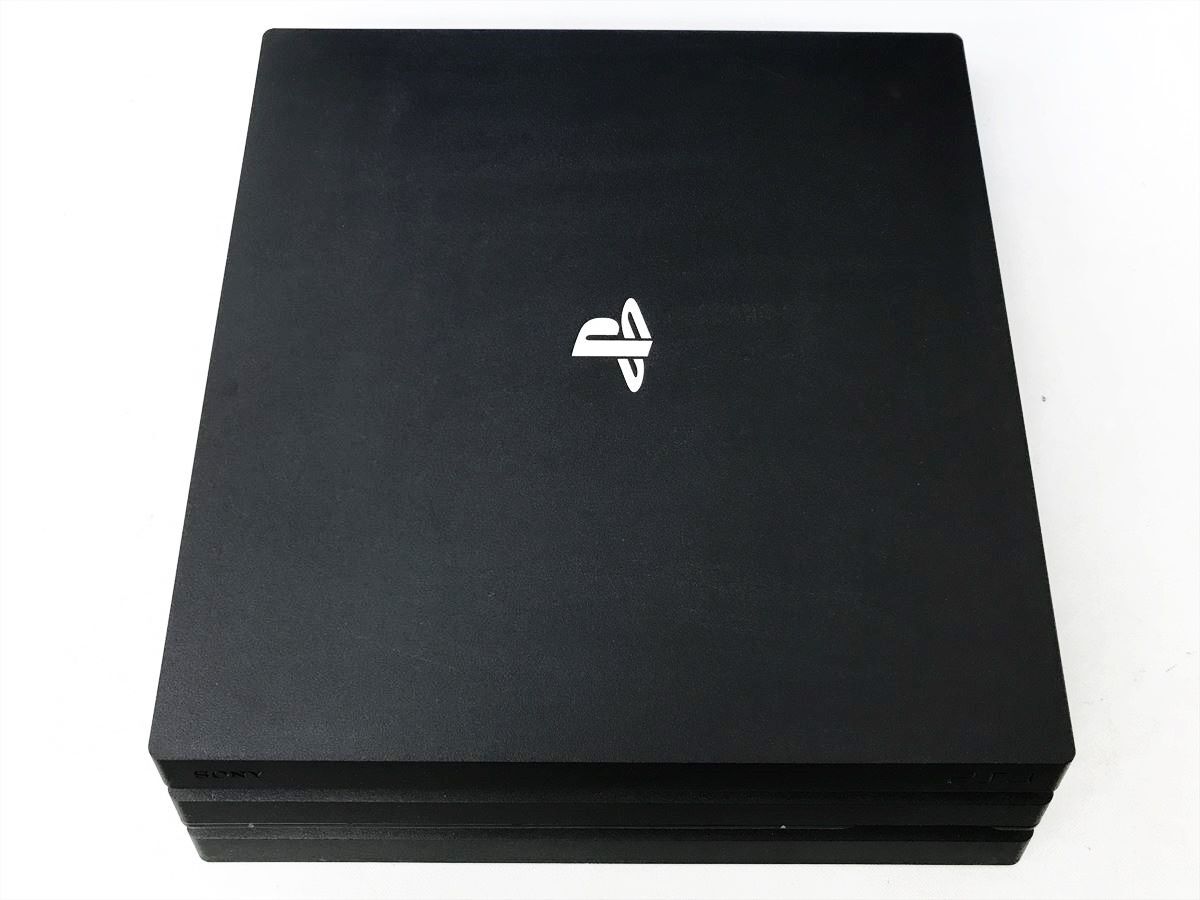 【1円】PS4 Pro 本体 セット 1TB ブラック SONY PlayStation4 CUH-7100B 動作確認済 プレステ4プロ DC06-248jy/G4_画像3