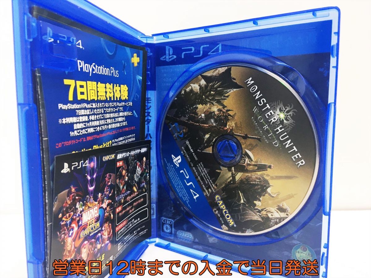 PS4 モンスターハンター:ワールド ゲームソフト 1A0002-319sy/G1_画像2