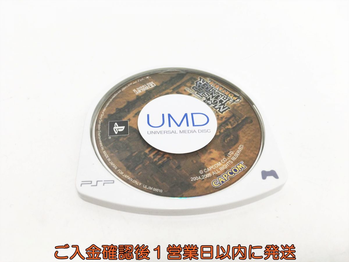 【1円】PSP モンスターハンターポータブル ゲームソフト ケースなし 1A0314-093sy/G1の画像1