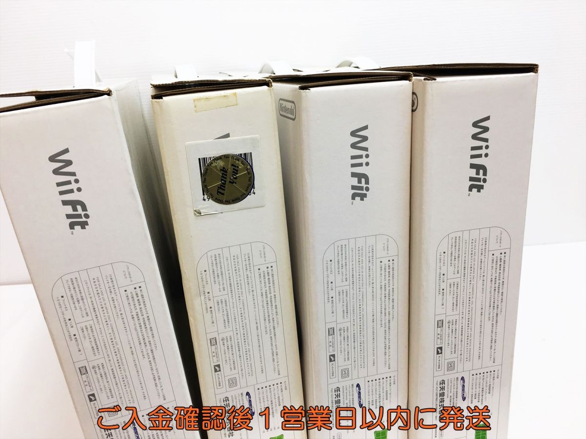 [1 jpy ] nintendo Nintendo Wii Fit balance board set sale 4 point set white not yet inspection goods Junk K06-002ym/G4