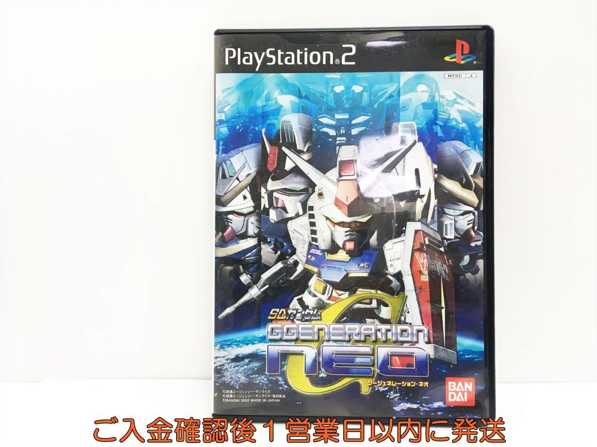 【1円】PS2 プレステ2 SDガンダム G GENERATION-NEO ゲームソフト 1A0316-340wh/G1の画像1