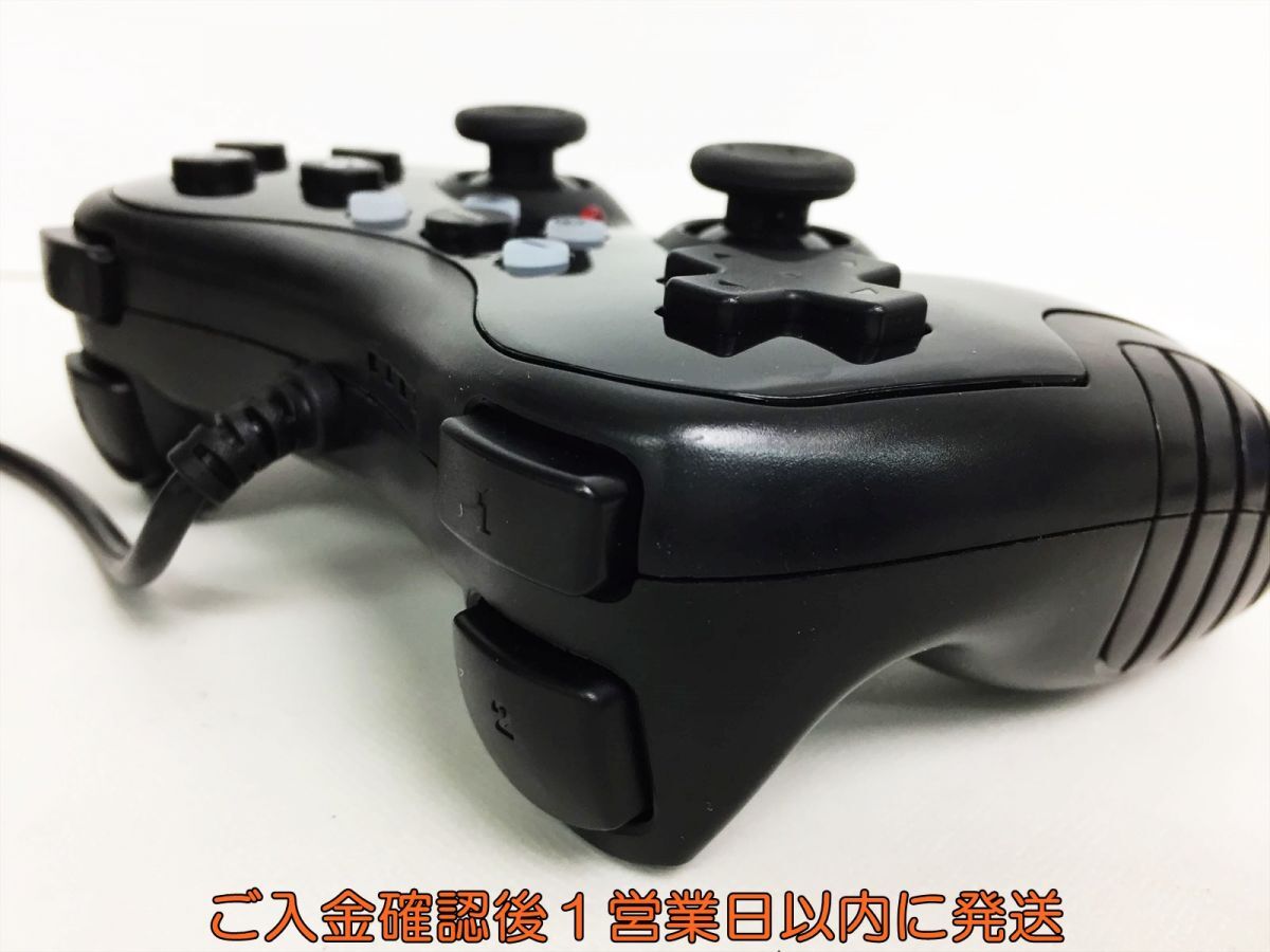 【1円】Switch/PC用 非純正 USBコントローラーPro Lite ブラック ゲーム機周辺機器 動作確認済み L06-267ek/F3の画像5