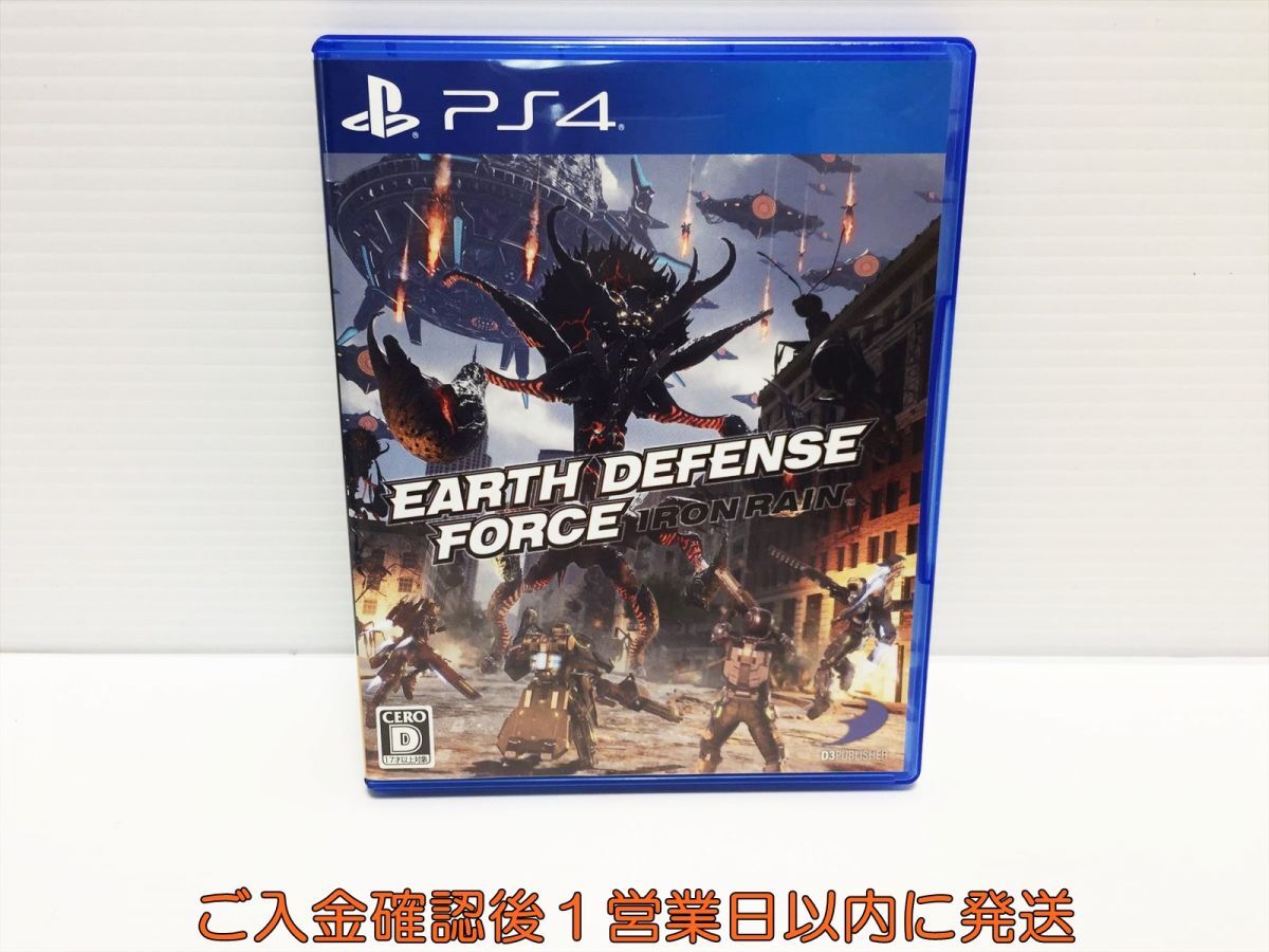 PS4 EARTH DEFENSE FORCE:IRON RAIN プレステ4 ゲームソフト 1A0114-833ka/G1の画像1