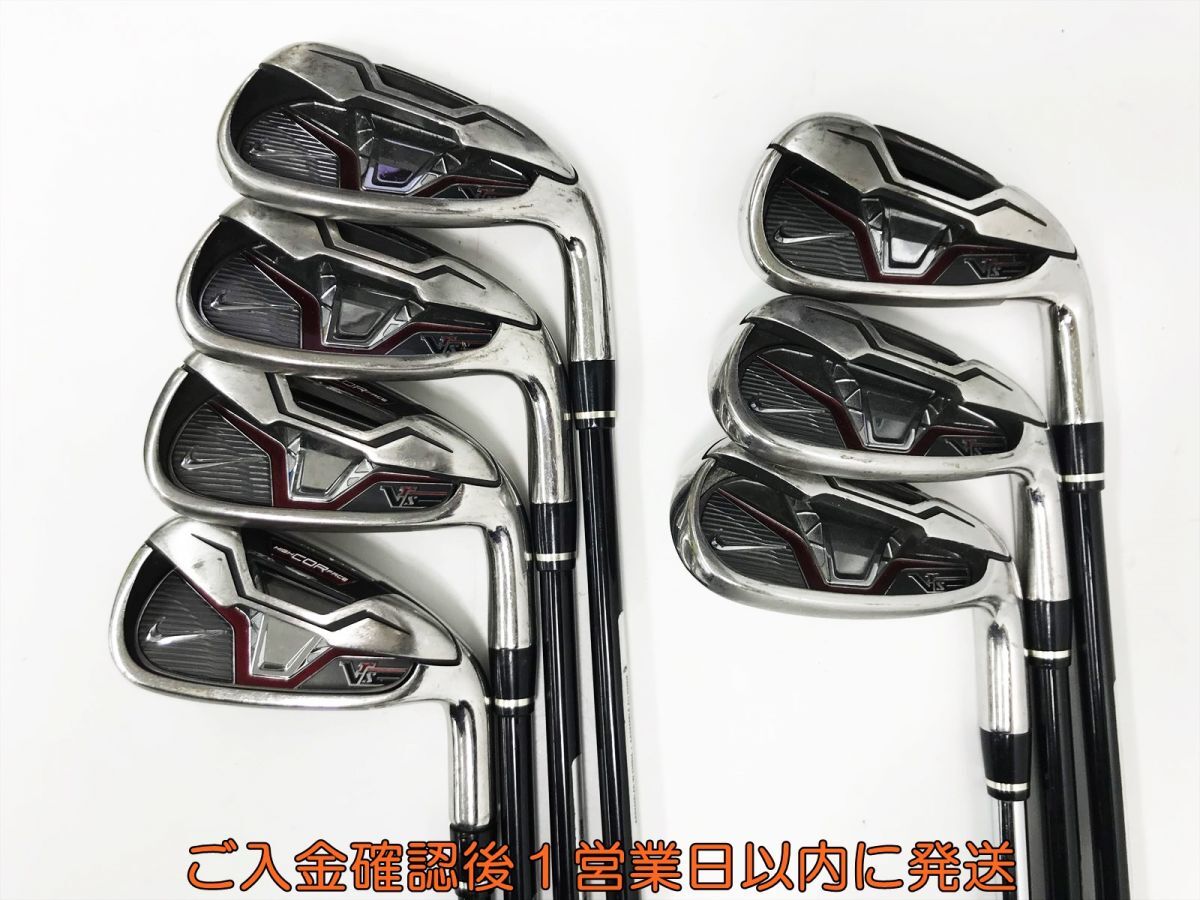 ゴルフ NIKE ナイキ VR-S アイアンセット 9-5.P.A 7本セット FUBUKI フレックスSR S02-327tm/F7