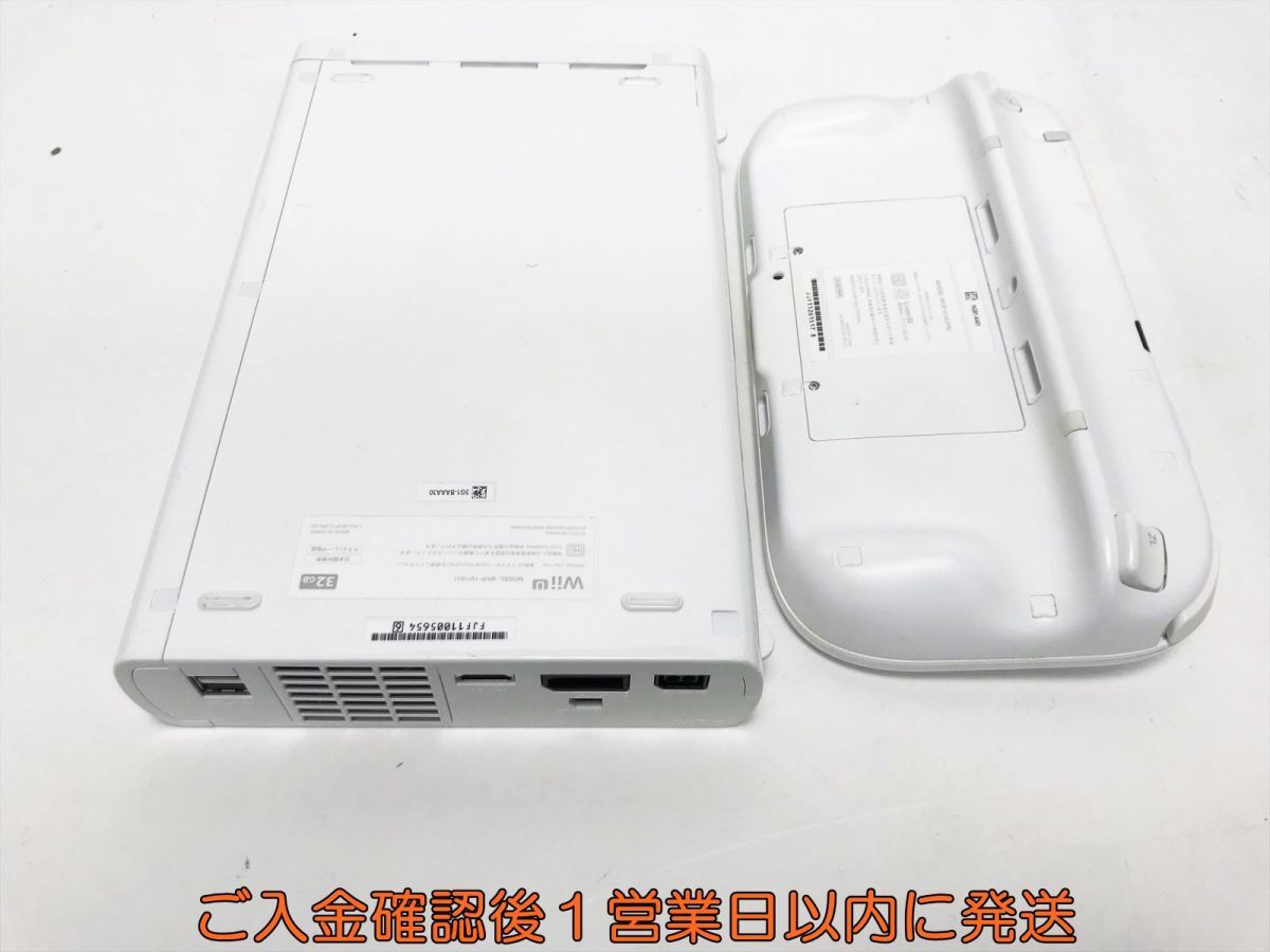 【1円】任天堂 WiiU 本体 セット 32GB ホワイト 初期化/動作確認済 ニンテンドーWii U G06-441tm/G4_画像4